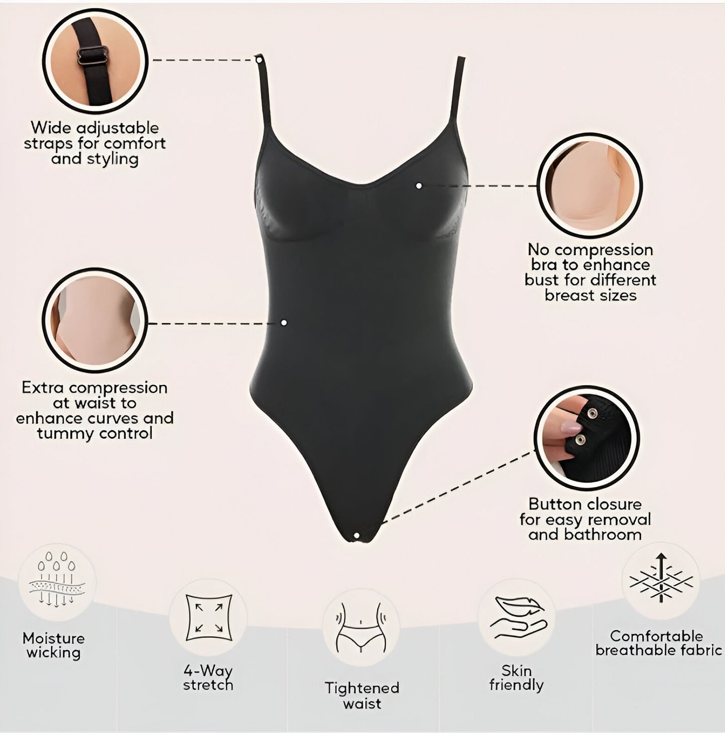 CurveX™ - Intense Snatched Body Shapewear (Inspired by SKIMS)